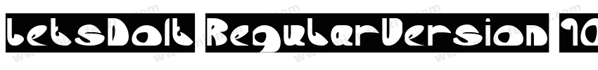 LetsDoIt RegularVersion 100字体转换